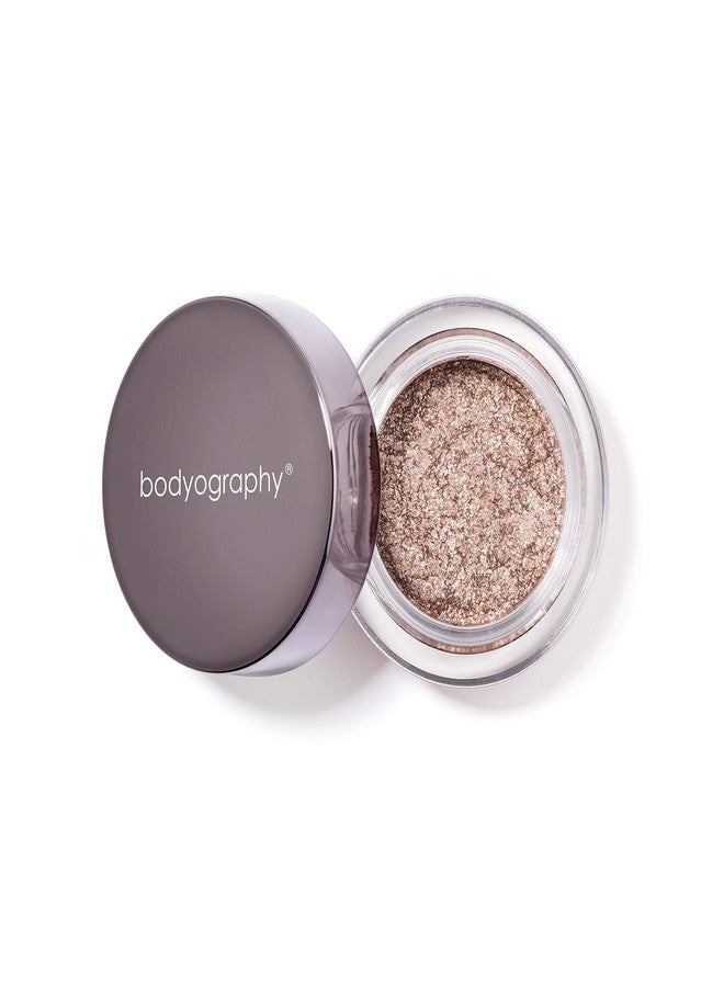 Bodyography Glitter Pigment Eye Shadow | Long Wear Shimmer Eyeshadow | Vegan, Talc & Paraben Free | Cream Powder Formula | Off the Hook (Taupe) 1.5 g - Image 1